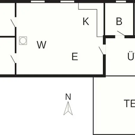 度假居 5 Person In Farsund-by Traum